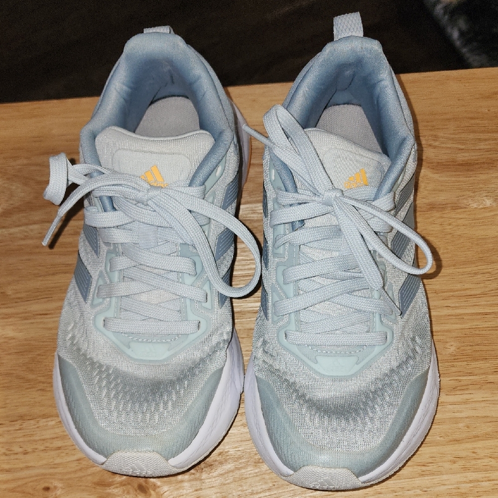 Adidas Spa Blue and White Running Shoes